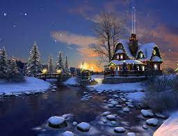 3d Animated Christmas Screensavers Download Image White Christmas 3d Screensaver Pc Android Christmas Illustration Christmas Screen Savers Country Christmas