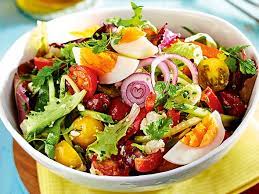 In mundgerechte stücke zerteilen und in eine schüssel geben. Low Carb Salate Tolle Rezepte Mit Kostlichen Dressings Lecker