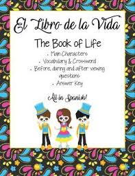 The Book Of Life Movie Guide Is Great For Use Year Round It Offers Vocab Pertinent To The Movie And Day Book Of Life Movie Movie Guide Spanish Culture Lesson