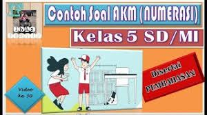 30 Contoh Soal Akm Numerasi Kelas 5 Sd Disertai Dengan Pembahasan Youtube