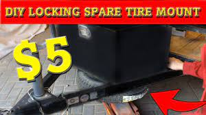 Check spelling or type a new query. Locking Utility Trailer Spare Tire Mount For 5 Youtube