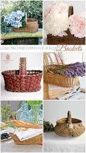 The Secret Life Of Antiques Baskets French Garden House Basket Antiques Old Baskets