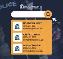 Don’t let unlicensed contractors harm your community!, Call or email a  SWIFT office in your area to report unlicensed and unscrupulous  construction activity!, Your report can make a difference., ...