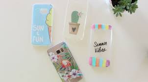 Kendin Yap Seffaf Telefon Kiliflari Nasil Yapilir Suslenir Tarz Meselesi