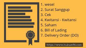 Latihan soal pilihan ganda bab hukum bisnis. Jenis Jenis Surat Berharga Dalam Kuhd Hukum96