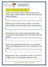 Grade 3 Maths Worksheets 8 5 Time Problems Lets Share Knowledge 3rd Grade Math Worksheets Math Worksheet 3rd Grade Math
