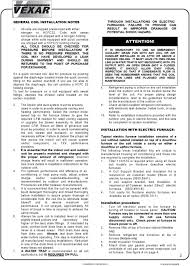 Installation Instructions Air Conditioning Heat Pump