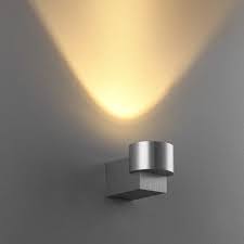 Lwa134 5 Watt Silver Wall Mounted Wall Washer Uplighter Etsy In 2020 Wall Wash Lighting Wall Lights Hallway Wall Lights