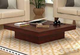 Buy Sofar Coffee Table Mahogany Finish Online In India Wooden Street Sofa Table Design Centre Table Living Room Center Table Living Room