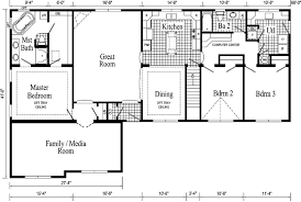 European ranch style house plan 4 bedroom 3 bathroom. Quincy Ranch Style Modular Home Pennwest Homes Model House Plans 148405