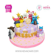 Kue ulang tahun frozen tingkat sudut cara menghias kue ulang tahun frozen dengan topper. Birthday Cake Bt21 Pesan Toko Dan Vendor Kue Hova Cake Jakarta