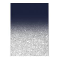 Ombre Black And Blue Glitter Background Modern Silver Glitter Ombre Navy Blue Sweet 16 Invitation Zazzle Com Blue Sweet 16 Sweet 16 Invitations Silver Glitter