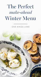 Serve a cozy winter dinner party menu when it's cold outside, nothing is better than a cozy, hearty meal to create happiness and contentment. Steal Winter Dinner Party Ideas From This California Cool Soiree Winter Dinner Party Dinner Party Entrees Dinner Party Recipes Make Ahead
