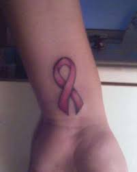 Pink ribbons ribbons heart cancer tattoos cancer ribbon tattoos. 10 Cute Purple Ribbon Tattoos For Girls