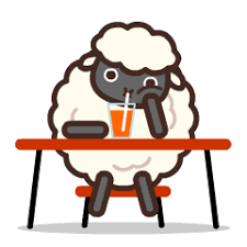 24 Funny Interesting Gulu Sheep Wechat Emoji Gifs Cute Gif Cute Love Cartoons Sheep Cartoon
