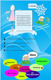 1 1 Activities Some Residents Prefer One To One Activities Follow The Examples In This Senior Activities Senior Activities Ideas Indoor Activities For Kids