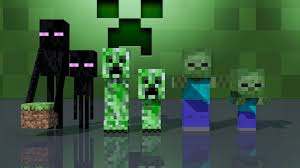 Minecraft Late Backgrounds Desktop Minecraft Creepers Wallpaper