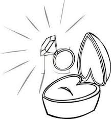 Sheets diamond shape template 39 for your coloring pages of. Diamond Ring In Box Clip Art Clip Art Coloring Pages Ring Sketch