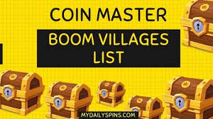 Coin Master Boom Levels Lists And Tips Master Coins Village