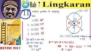 Dua atau lebih lingkaran dikatakan konsentris jika berpusat di satu titik yang sama. Lingkaran Matematika Kelas 8 Bse K13 Rev 2017 Lat 7 1 Esai No 6 Lingkaran Sepusat Youtube