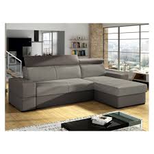 58 x 58 cm (l x p)●dimensions. Marque Generique Canape D Angle Convertible Et Reversible Valmy En Tissu Et Simili Beige Et Taupe Canapes Rue Du Commerce