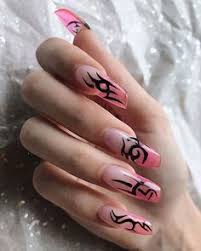 Las uñas acrílicas y de gel están de moda porque permiten lucir manicuras impecables. Manicura Con Fuego Fotos De Las Ideas Mas Elegantes Fashion Style Es
