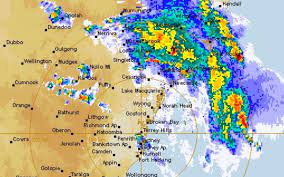 0 to 2 mm chance of any rain: Bom Weather Radar Shows Severe Thunderstorm Warning For Nsw 7news