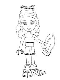 New lego friends coloring pages. Mia Lego Friends Coloring Page 1001coloring Com