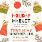The Pavilion Holiday Market event in Jenkintown, PA