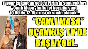Canli Masa Ucankus Tv De Basliyor Ucankus