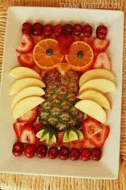 Pin By Yatyma Deco On Fruit Salad Food Art Owl Birthday Kids Meals