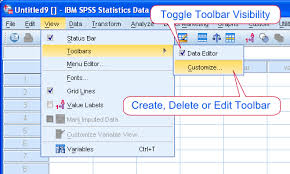 Spss Toolbar Building