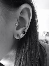 bohemian piercings tragus snug tripplelobes cartilage earings piercings ear jewelry ear piercings