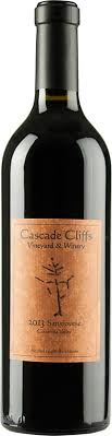 In 2008, the cascade cliffs 2006 barbera was the top wine of the judging. Cascade Cliffs 2013 Columbia Valley Sangiovese 45