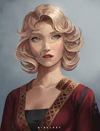 Linene Graywind Character Portraits Female Character Concept Character Art
