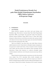 We did not find results for: Pdf Model Pembelajaran Menulis Esai Di Pt