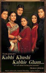 It's all about loving your parents k3g is the 7th film produced under dharma. Kabhi Khushi Kabhie Gham Wikipedia