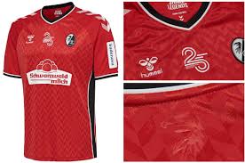 Die offiziellen fussball trikots des sc freiburg. Sc Freiburg Bundesliga 25th Anniversary Kit Football Fashion