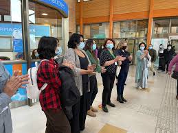 Con Exposición de la pintora María Ester Chapa finaliza ciclo 'Más Arte,  Más Salud' en el Hospital Puerto Montt