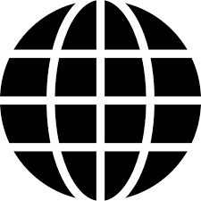 Earth Globe Symbol Of Grid Free Vector Icons Designed By Freepik Earth Symbols Earth Globe Globe Icon