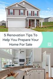 Five Renovation Tips For Preparing Your Home For Sale Sale House Renovations Home Remodel Costs