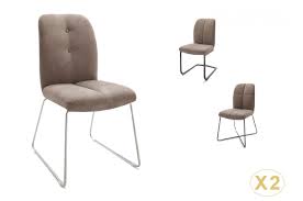 Maybe you would like to learn more about one of these? Chaise Marron Matelassee Simili Cuir Pieds Metal Pour Salle A Manger