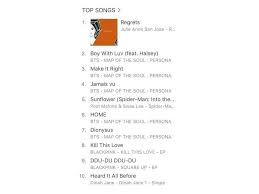 julie anne san joses regrets tops itunes ph chart