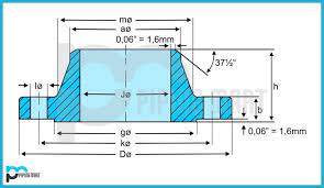 Welding Neck Flanges Dimension 900 Lb Tool Steel Welding Surface Finish