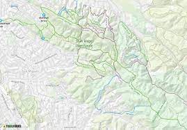 Walnut Creek Trail Map Shell Ridge Open Space, Walnut Creek Mountain Biking Trails | Trailforks