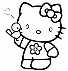 School's out for summer, so keep kids of all ages busy with summer coloring sheets. Hello Kitty Coloring Pages To Print Online Coloring Pages Coloring Library