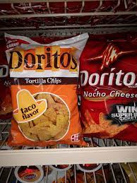 History of the dorito's logo. Retro Doritos Bringing Back Their Old Logo