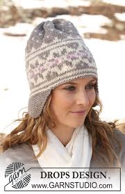 Then, follow chart to knit the trees in stranded knitting. the perfect project for a unisex hat! Highland Dew Hat Drops 116 34 Free Knitting Patterns By Drops Design