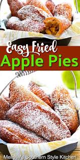 Easy Fried Apple Pies In 2020 Fried Apple Pies Fried Apples Apple Recipes