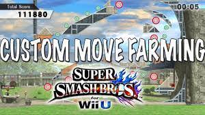 Mar 24, 2015 · in this video i go over how you can get custom moves in super smash brothers 4 which will most likely be useful for tournament play soon. How To Farm For Custom Moves For Super Smash Bros 4 Last Token Gaming